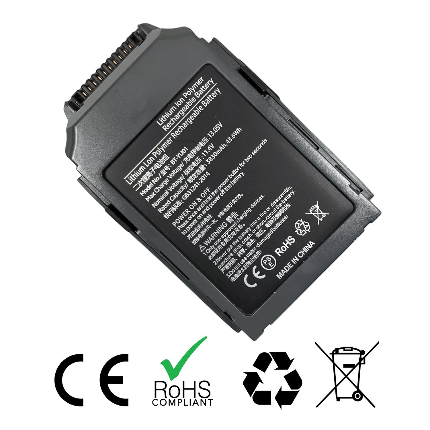 Drone Battery Accessory 11.4V 3830mAh mavic pro Battery Lithium polymer for DJI Mavic Pro Platinum DJI Mavic Pro