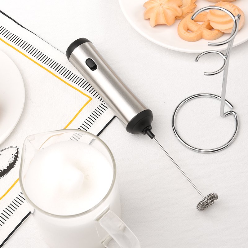 Kitchen Accessories USB Rechargeable Handheld Electric Milk Frother Coffeer Electric Milk Frother