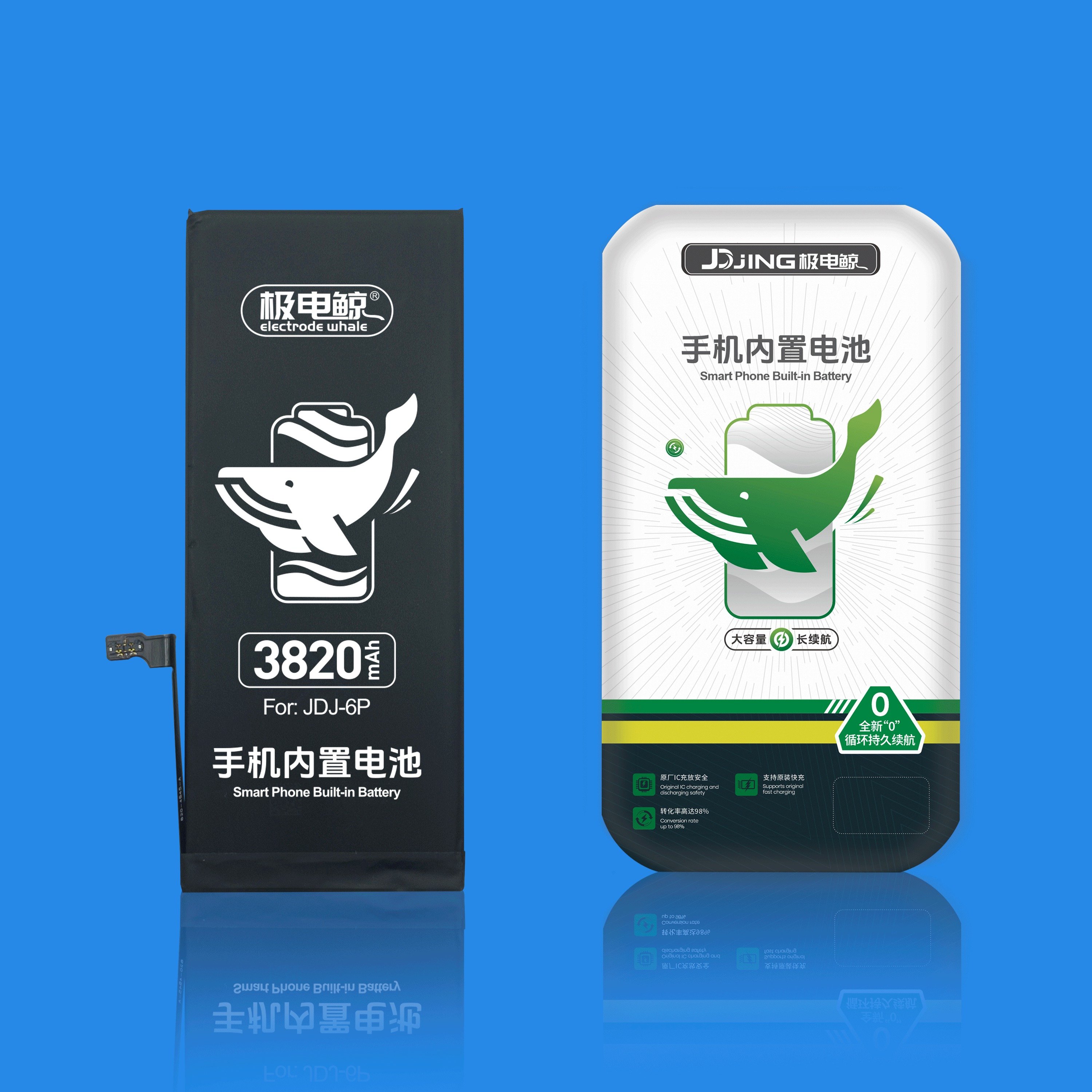 Replacement Mobile Phone Battery for iPhone 6plus Wholesale for Full Series Free OEM/ODM Customization of Brand High capacity