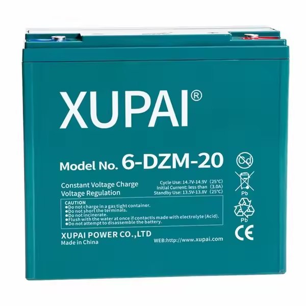 12V 20Ah Battery, Escooter Storage Battery 6-dzm-20 xupai MADE