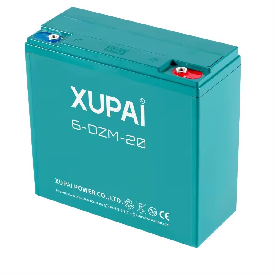 12V 20Ah Battery, Escooter Storage Battery 6-dzm-20 xupai MADE