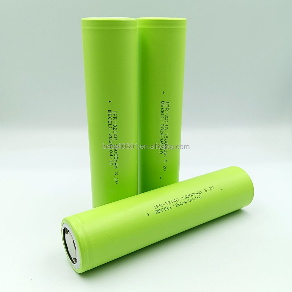 Cylindrical Lifepo4 Cells 33140 32135 32140 Battery Cell 15ah 3.2v Lifepo4 Rechargeable Batteries For Ev Car Ebike