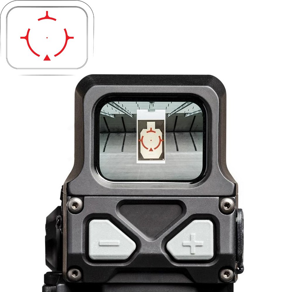 Tactical Optics Gen I Holographic Red Dot Sight UH for Hunting Dynamic Close Quarters Combat with Full Marking