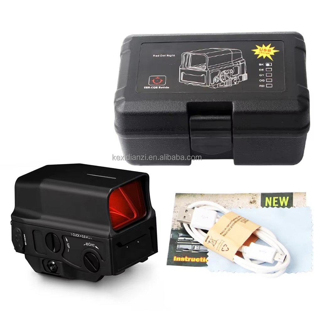 Tactical Optics Gen I Holographic Red Dot Sight UH for Hunting Dynamic Close Quarters Combat with Full Marking