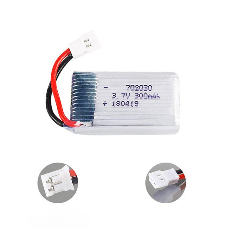 Shenzhen Factory Lithium Polymer Battery Pack 702030 300mAh 3.7V Rechargeable Light Weight Li-ion Batteries