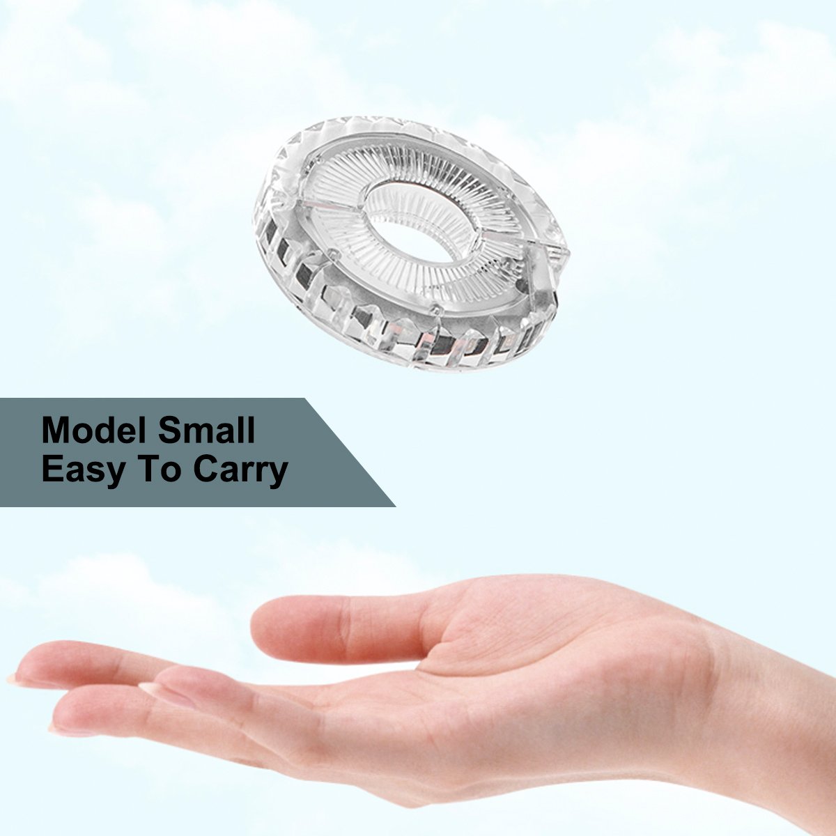 Bicycle Accessories Small Bike Hub Light Decorative Lamp Waterproof Light For Child Baby Bike