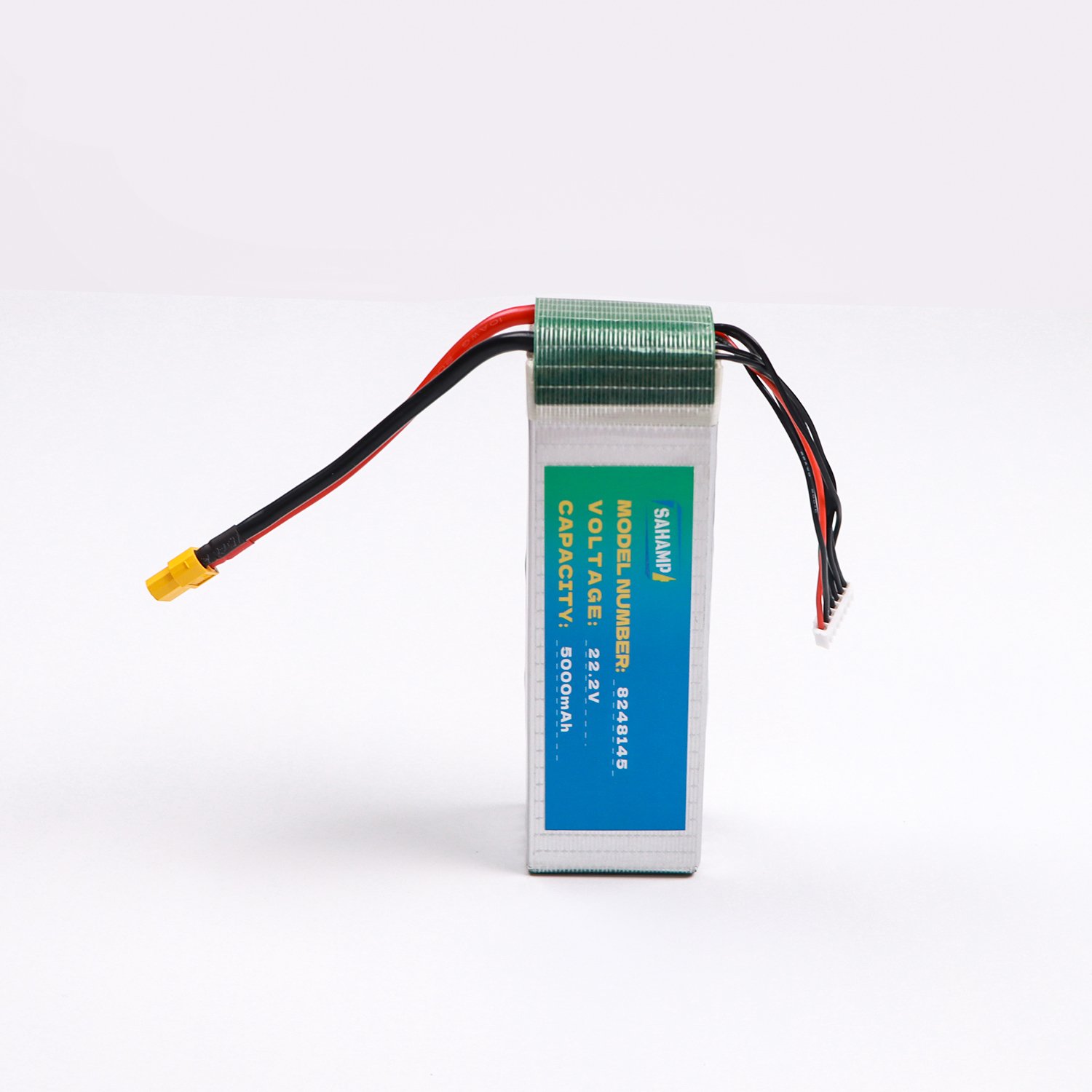 SAHAMP 24V 6000mAh Lithium-Ion Drone Battery Pack 8248145 FPV Multi-Axis Drones with 5000mAh Capacity and LCO Anode Material