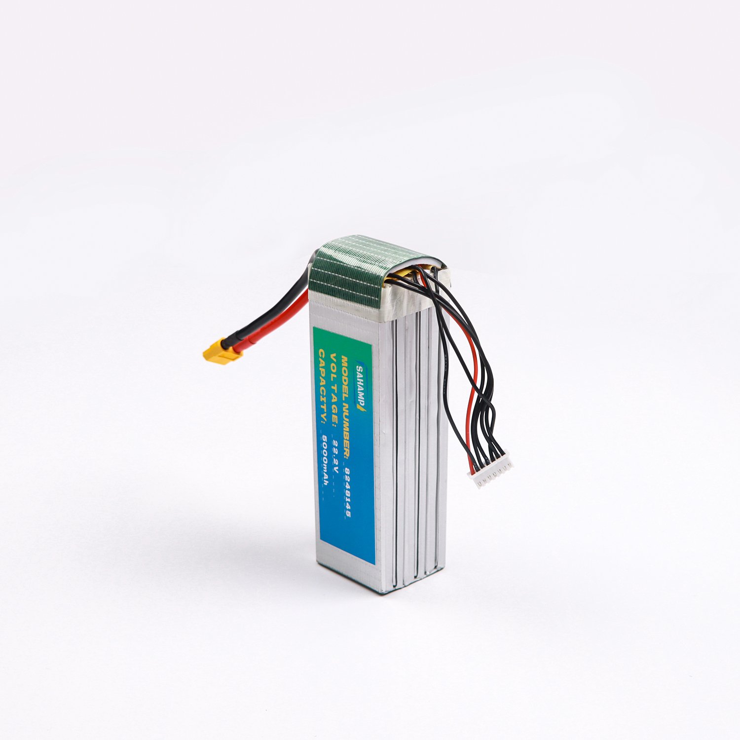 SAHAMP 24V 6000mAh Lithium-Ion Drone Battery Pack 8248145 FPV Multi-Axis Drones with 5000mAh Capacity and LCO Anode Material