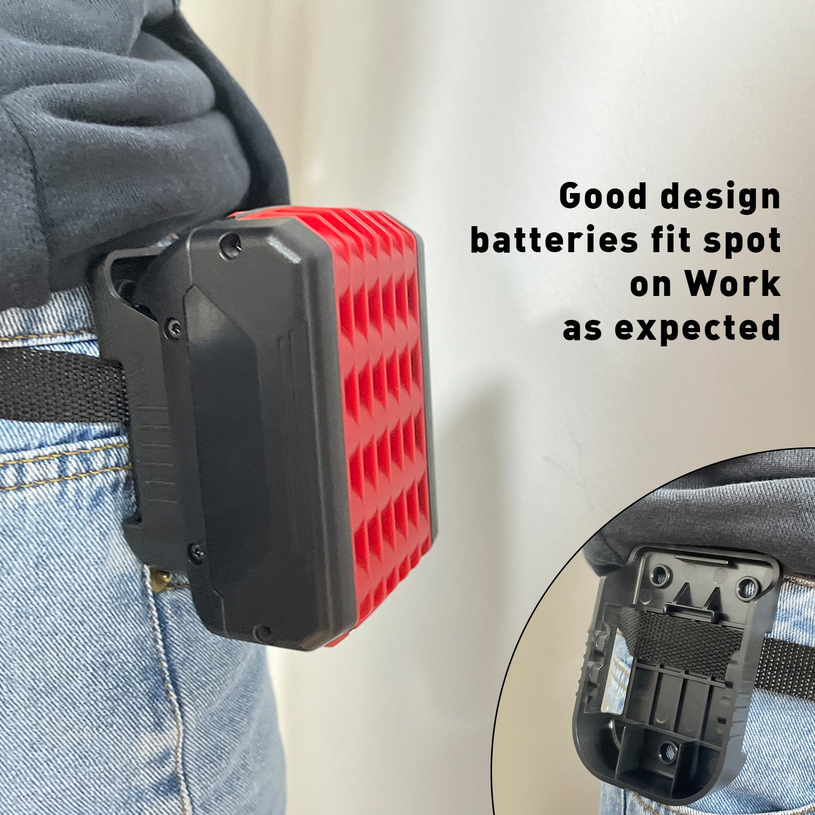 Battery mount,Tool holder,DIY Battery Adapter Mount,power tools battery accessories for electric tools and batteries