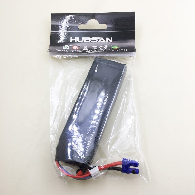 Hubsan H501S Drone Battery Accessories 7.4V 2700mAh Lipo Battery for Hubsan H501M H501A H501C RC Quadcopter RC Spare Parts