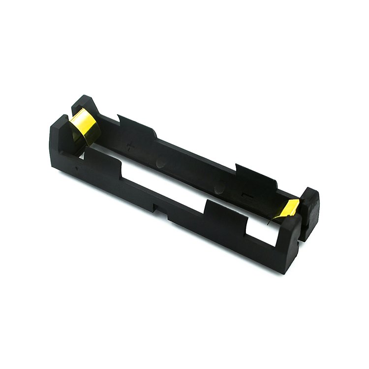 Google's Hot Searched Electronic Accessories Black PP Plastic Housing 1 Slot Lithium 18650 Battery Holder