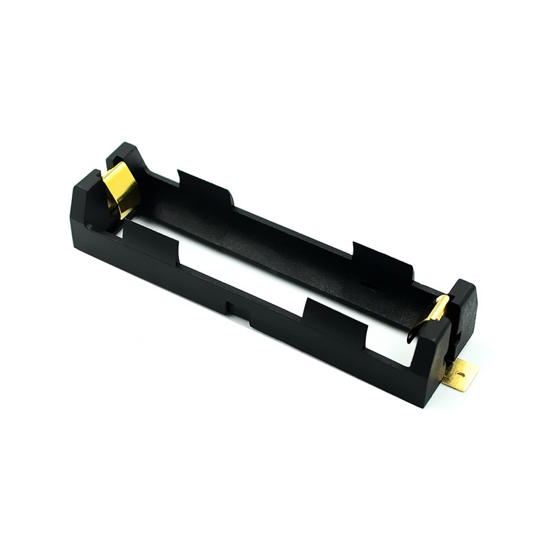 Google's Hot Searched Electronic Accessories Black PP Plastic Housing 1 Slot Lithium 18650 Battery Holder