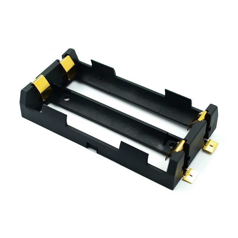 Google's Hot Searched Electronic Accessories Black PP Plastic Housing 1 Slot Lithium 18650 Battery Holder
