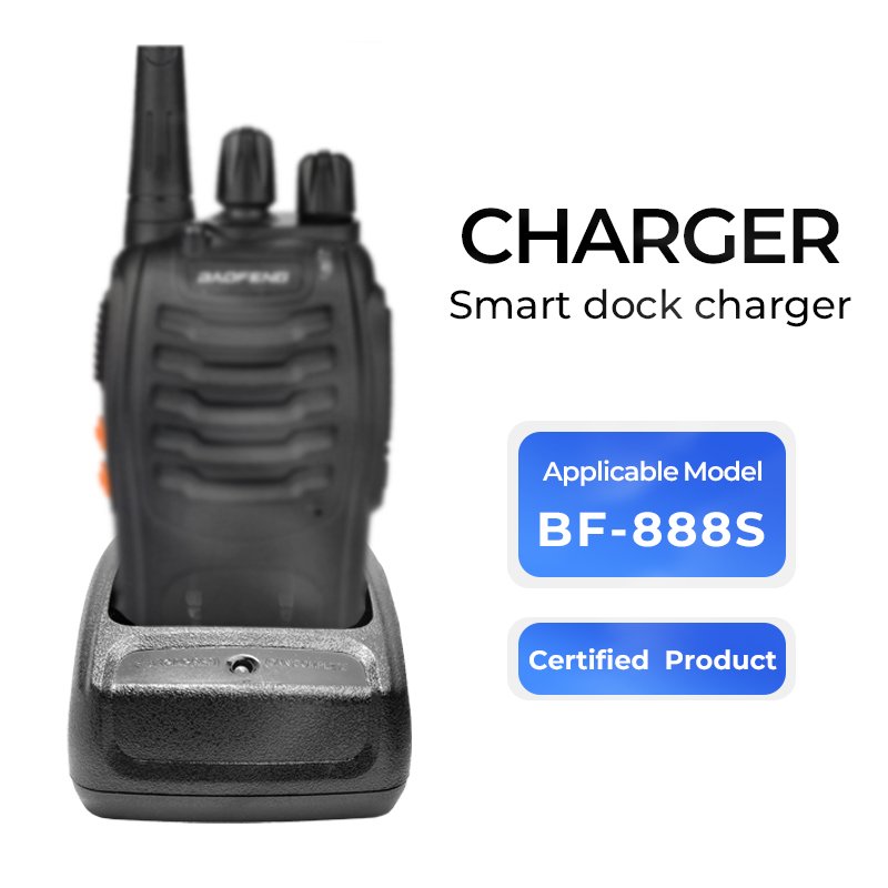 Multi Desktop Dock Charger Li-ion Battery Charger Desktop Charger For Baofeng Bf888s