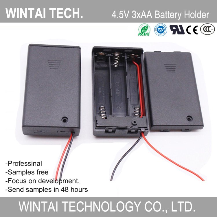 Wintai-Tech China Toy Battery Holder Knife Switch Battery Holder Case Battery Oem