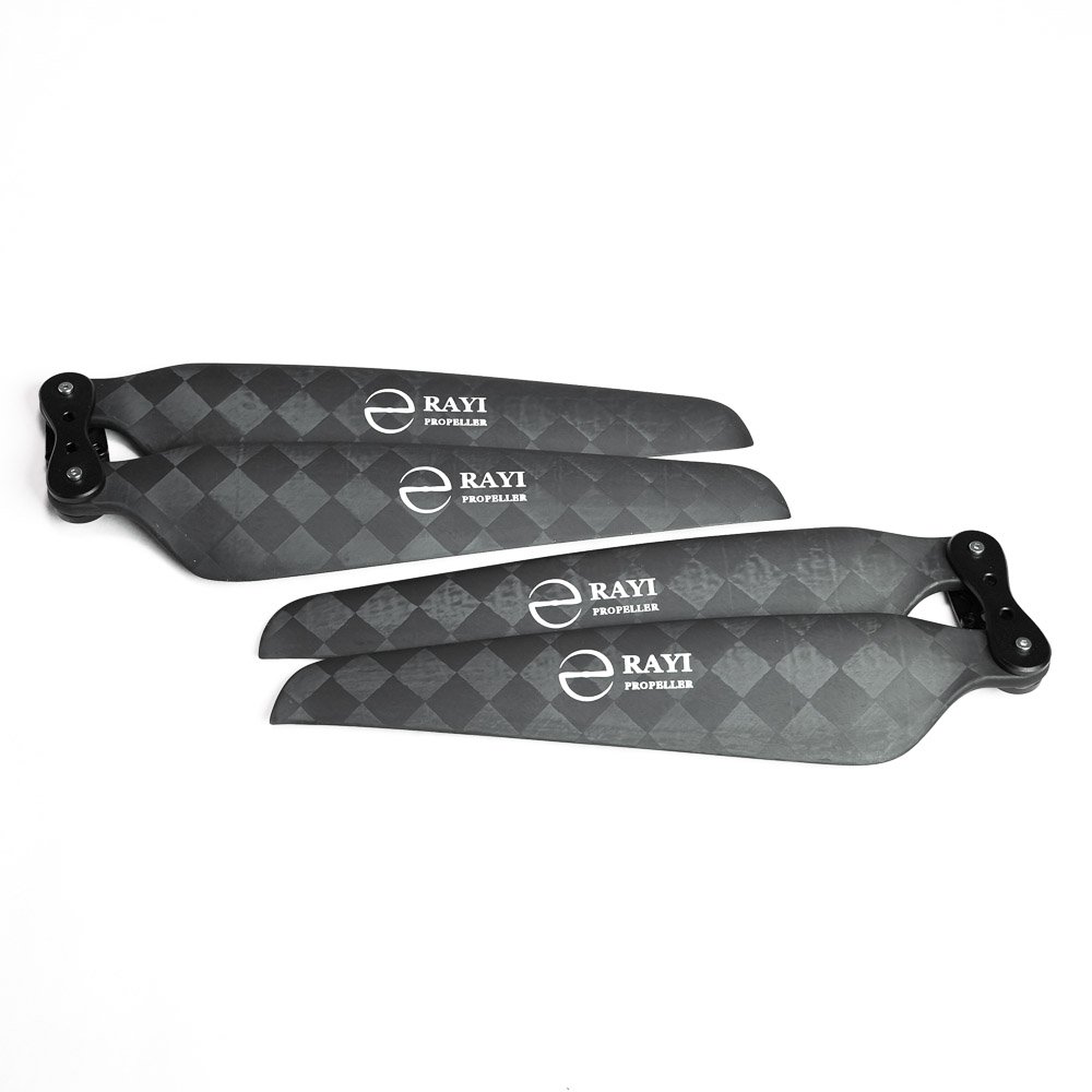 17.5*6.5 ultra light carbon fiber folding CW CCW RAYI propellers for rc drone batteries large helicopter UAV drone