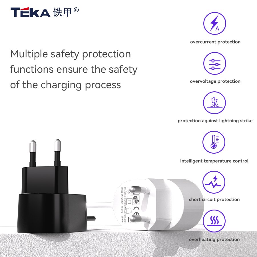 18W Wall Mount Power Adapter AC/DC Universal 5V 9V 12V 1A 1.2A Power Adapter CE GS Certified