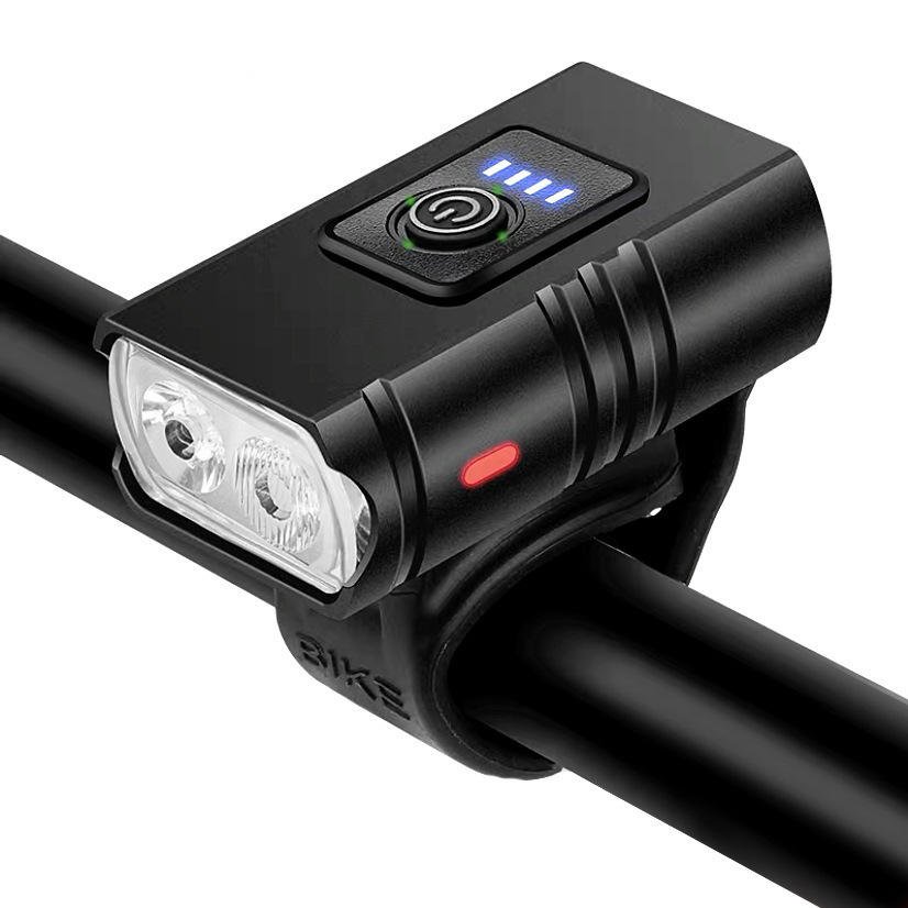 Outdoor Bicycle Accessories Waterproof Bicycle head Lights USB Rechargeable Charging Led Bike Light Lamp Set For Cycling
