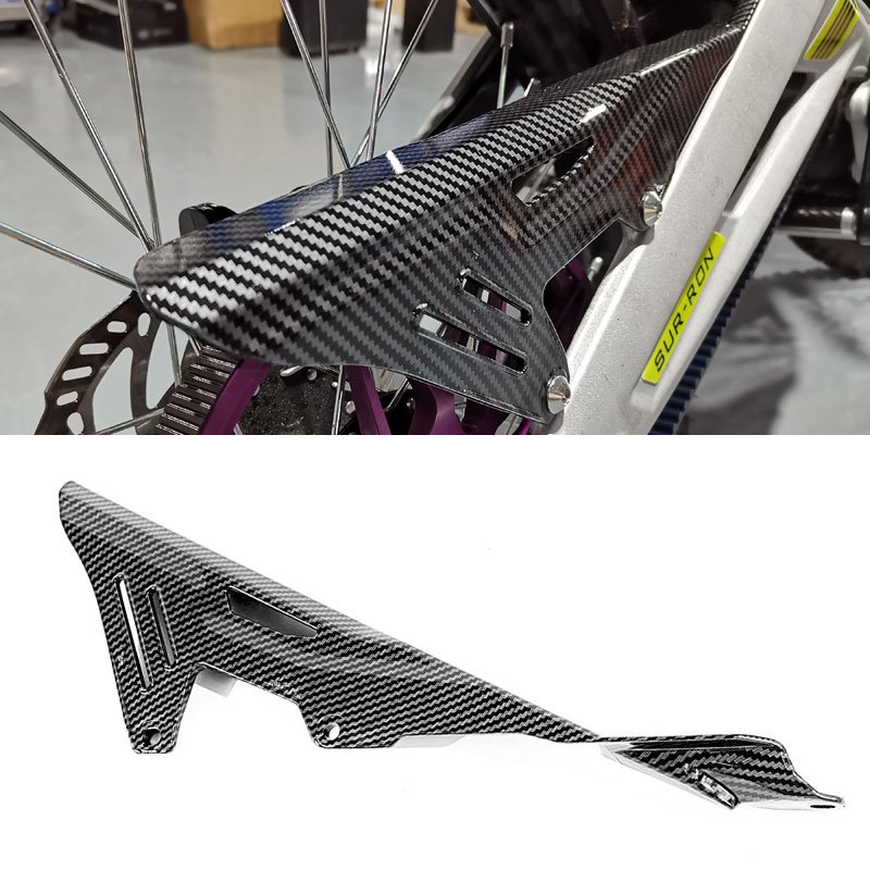 Sur Ron light bee X Whole Bike SURRON water transfer Fender Rear Mudguard Battery Compartment Cover surron carbon fiber
