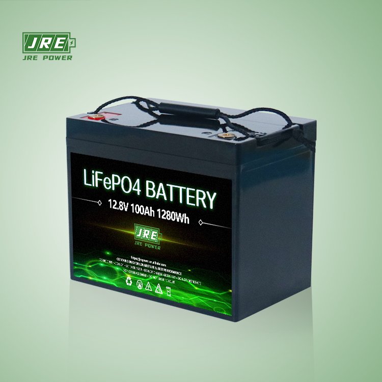 Austialia 12V 100Ah 1280Wh LFP 12.8V Battery Alarm Buzzer 12.8V 100Ah Caravan Battery Pack for Recreational Vehicle Camping