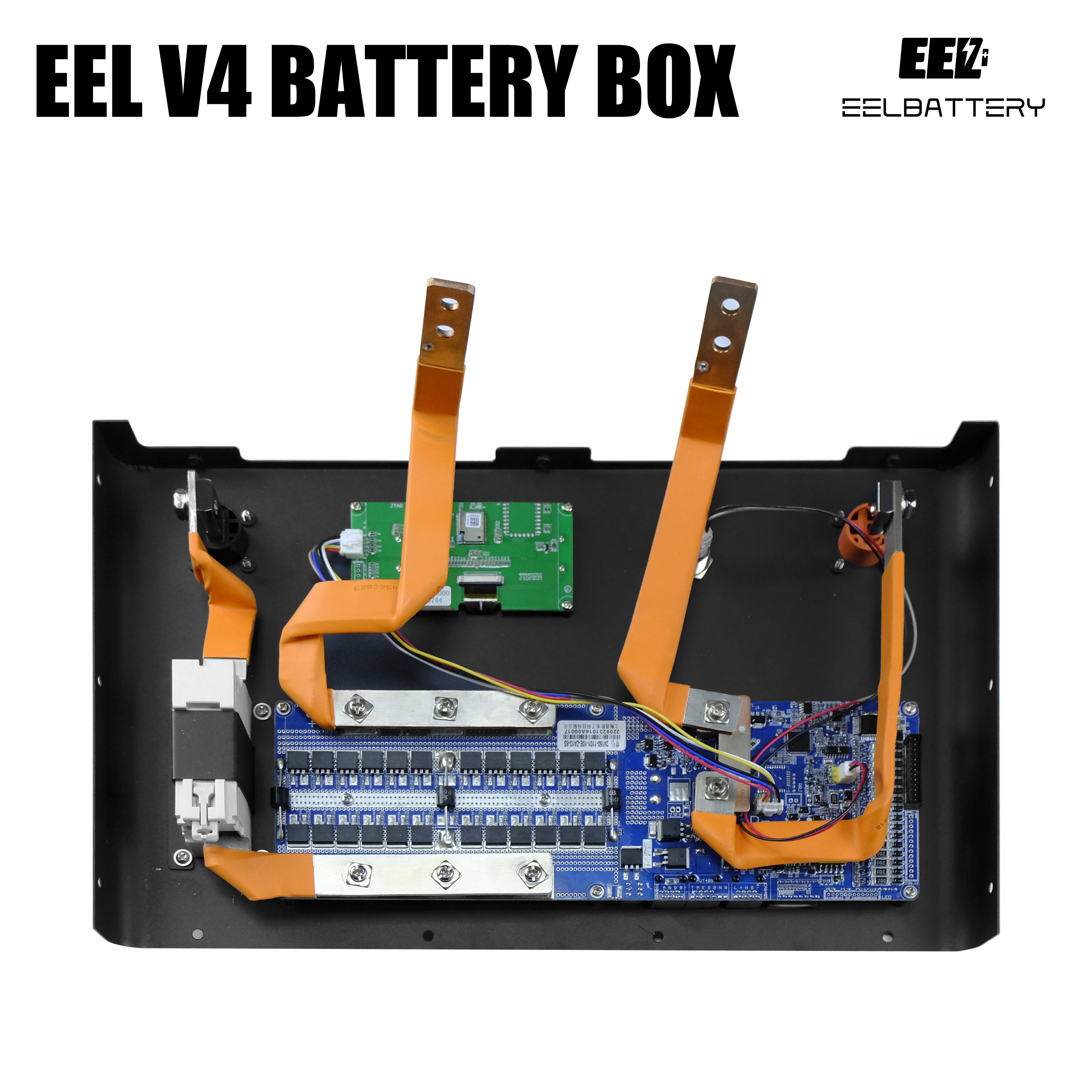 EEL V4 Solar Energy Storage Battery DIY Kit 16S LiFePO4 230Ah 280Ah Lithium Iron Phosphate Lithium Battery case 48V Battery Box