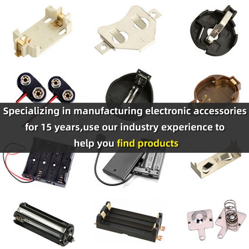 AA Battery Holder case 1.5V AA 1 aa battery holder box with wire