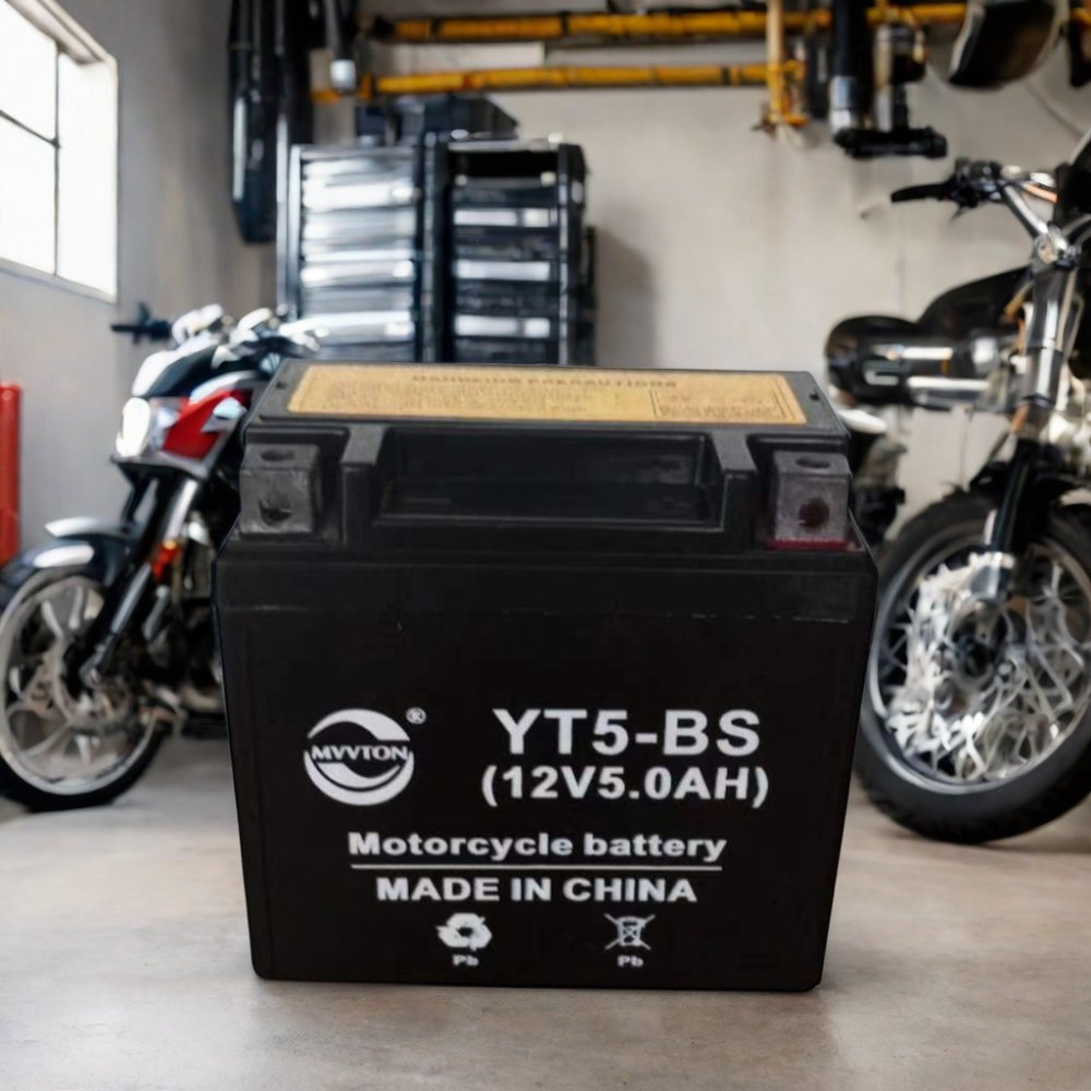 Panic Buying YT5 12V5AHMaintenance-Free Lead Acid Battery Accessories for Motorcycle