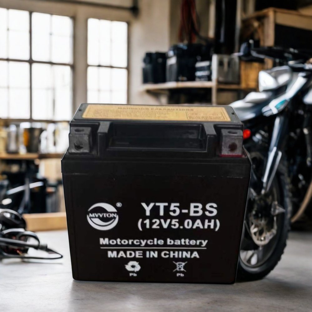 Panic Buying YT5 12V5AHMaintenance-Free Lead Acid Battery Accessories for Motorcycle