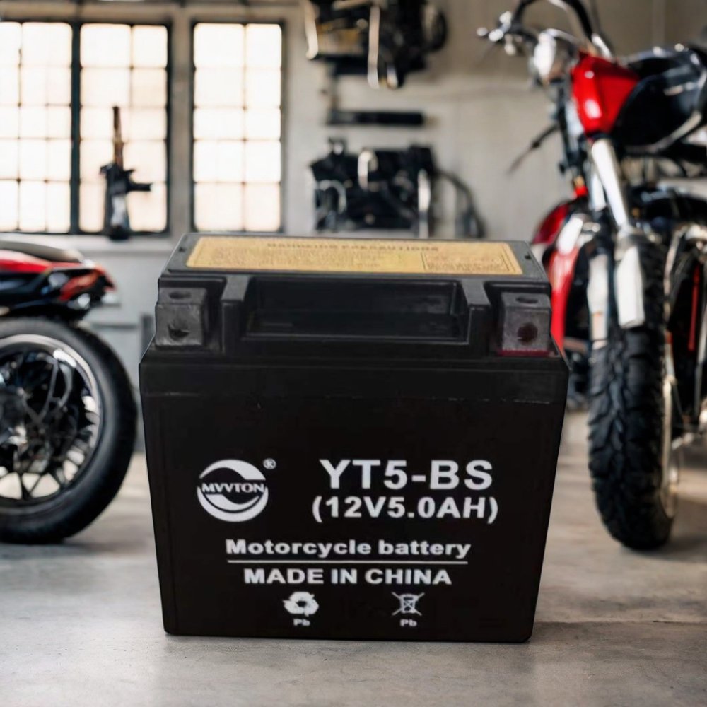 Panic Buying YT5 12V5AHMaintenance-Free Lead Acid Battery Accessories for Motorcycle