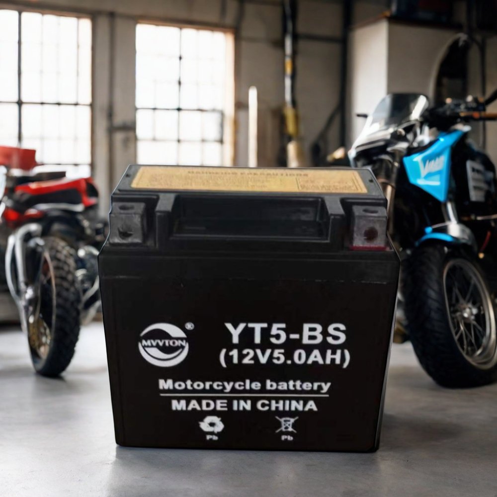 Panic Buying YT5 12V5AHMaintenance-Free Lead Acid Battery Accessories for Motorcycle