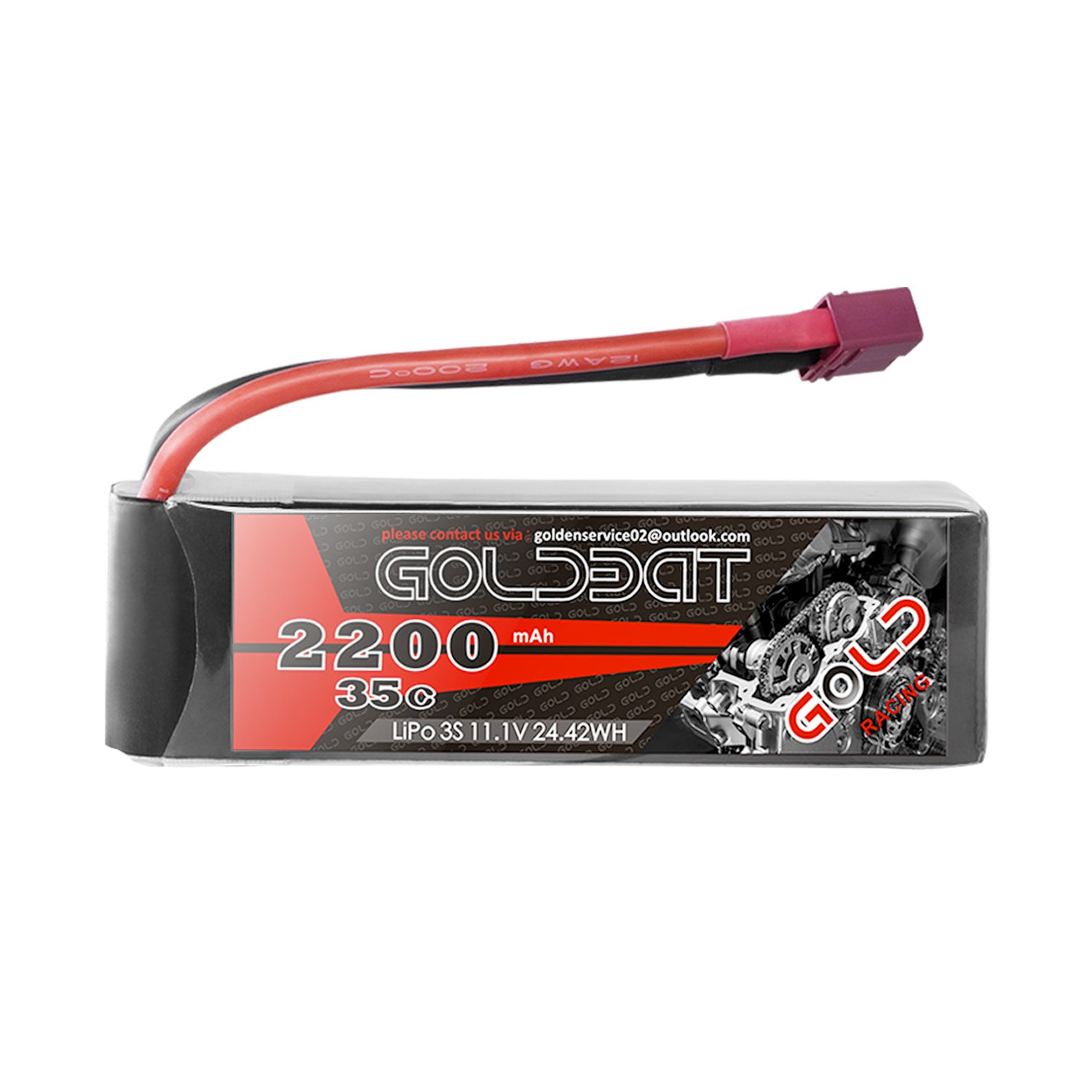 2200mAh 40C 60C RC LiPo Battery For RC Helicopter T/JST/XT30/XT60 Plug 2S 3S 4S 5S 6S