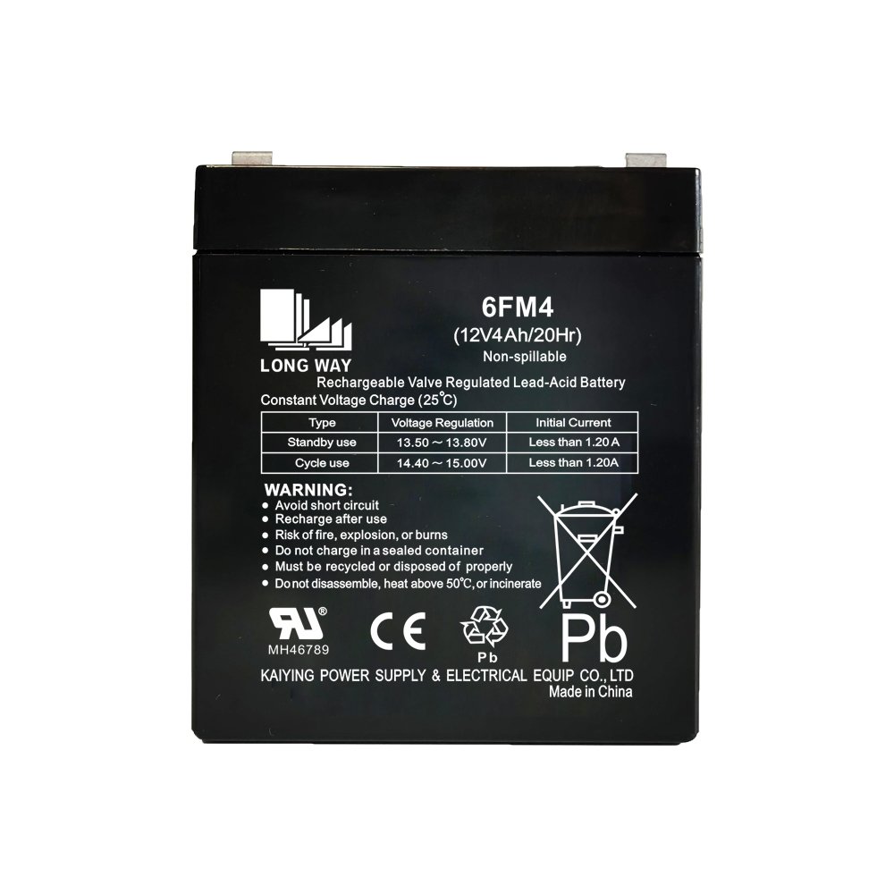 AGM Battery 12V 4Ah 20Hr Electrical Toy Car battery VRLA Deep Cycle Series Long Cycle Life battery For OEM