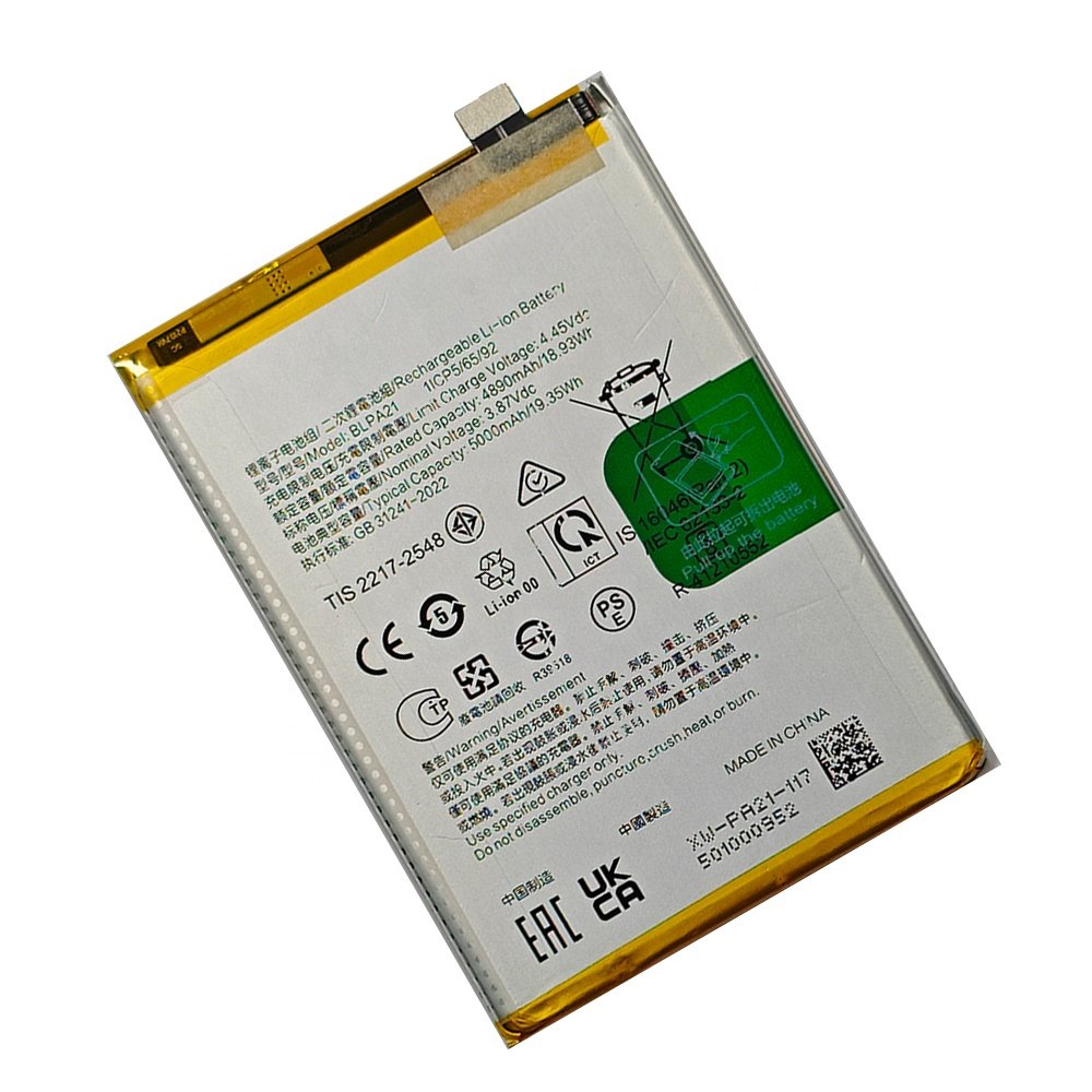 BLPA21 Mobile Phone Accessories Rechargeable Li-ion Polymer Mobile Phone Battery For OPPO A18