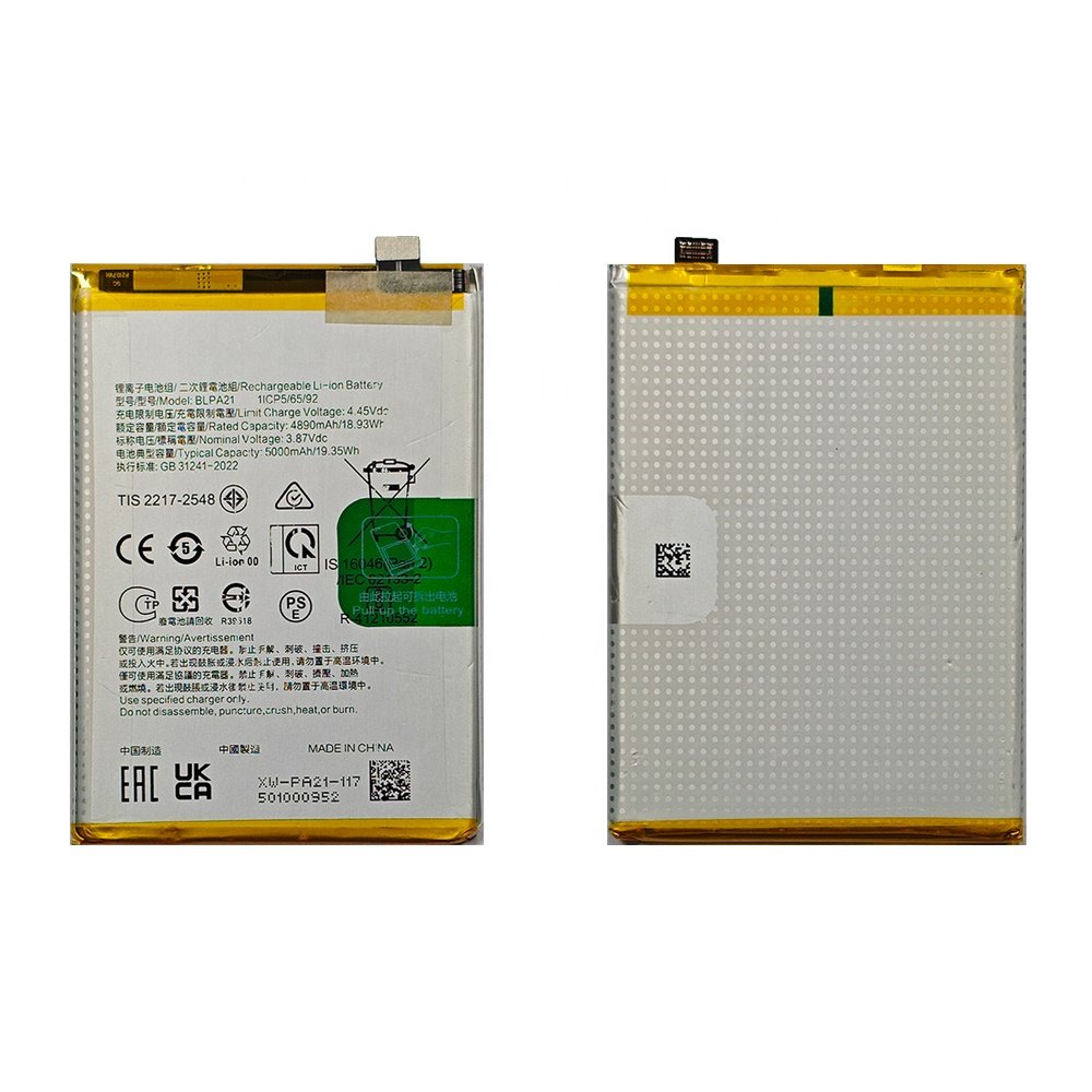 BLPA21 Mobile Phone Accessories Rechargeable Li-ion Polymer Mobile Phone Battery For OPPO A18