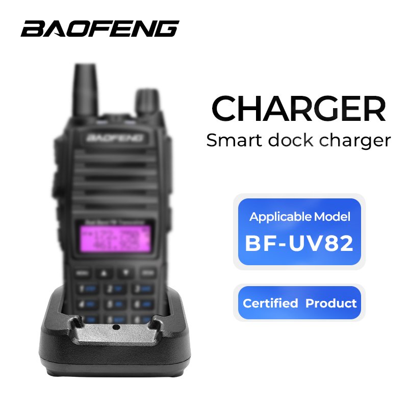 Universal Desktop Battery Charger Ultimate Speed Battery Charger For Baofeng Two Way Radio UV82