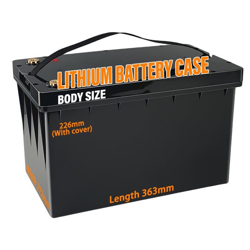 Customized XAM-L4-200A Manufacturer Wholesale 12v 250ah Abs 121h Black Plastic Lithium Battery Case For Lifepo4 Battery