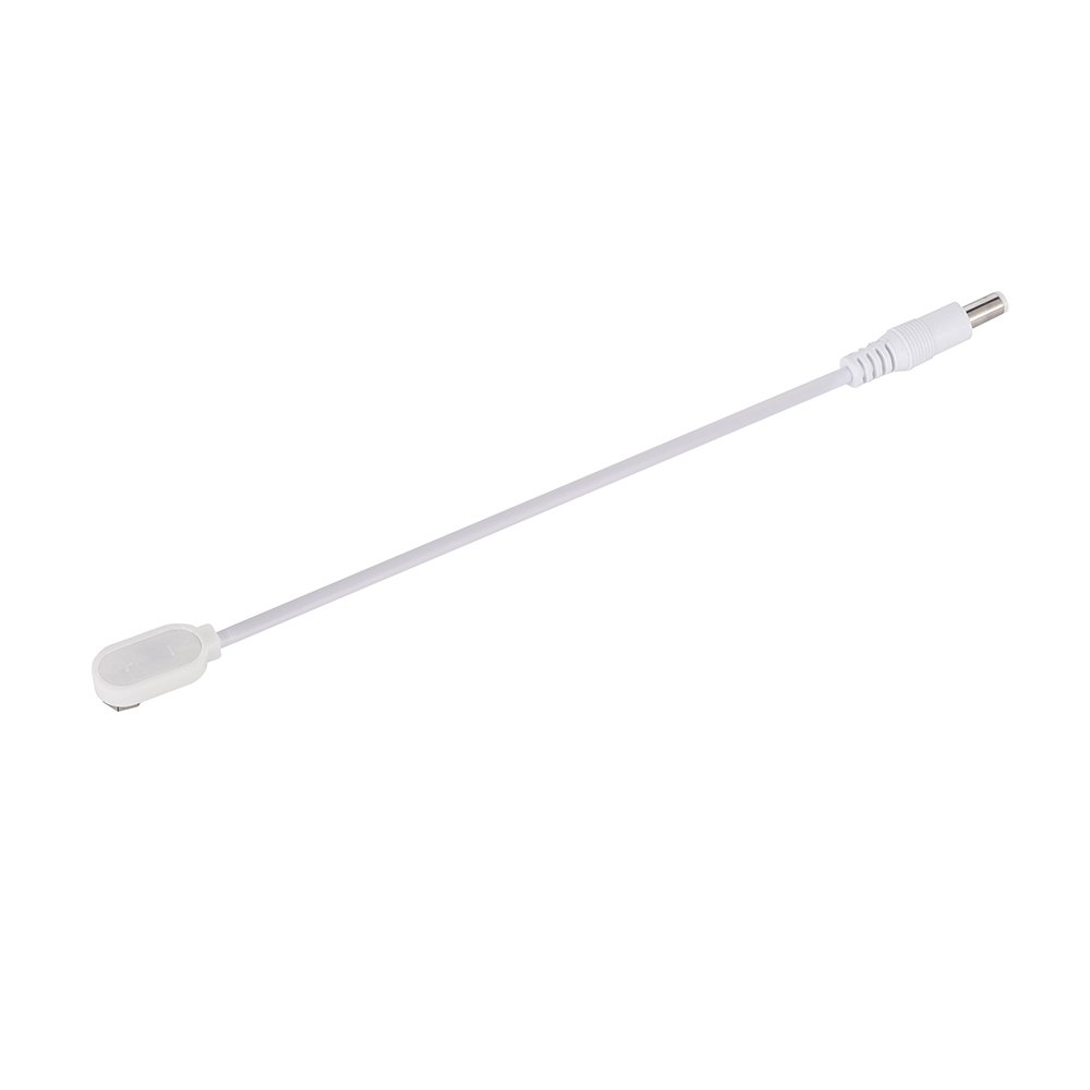 Hot Sale I-Shaped Hard Buckle Terminal White ABS Battery Accessories with DC5.5*2.1 Head for 9V Battery ROHS Certified