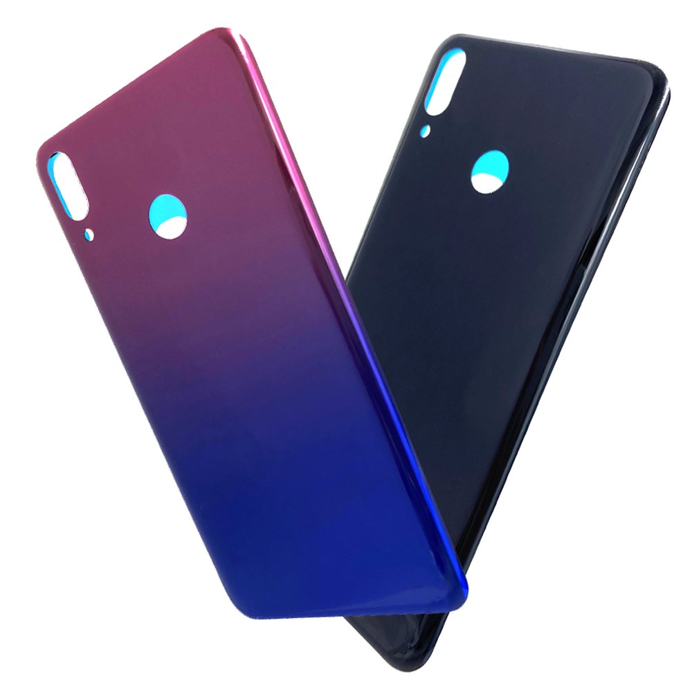 For Huawei y9 2019 Mobile Phone Glass With Camera Lens Full Battery Cover Back Housing Assembly