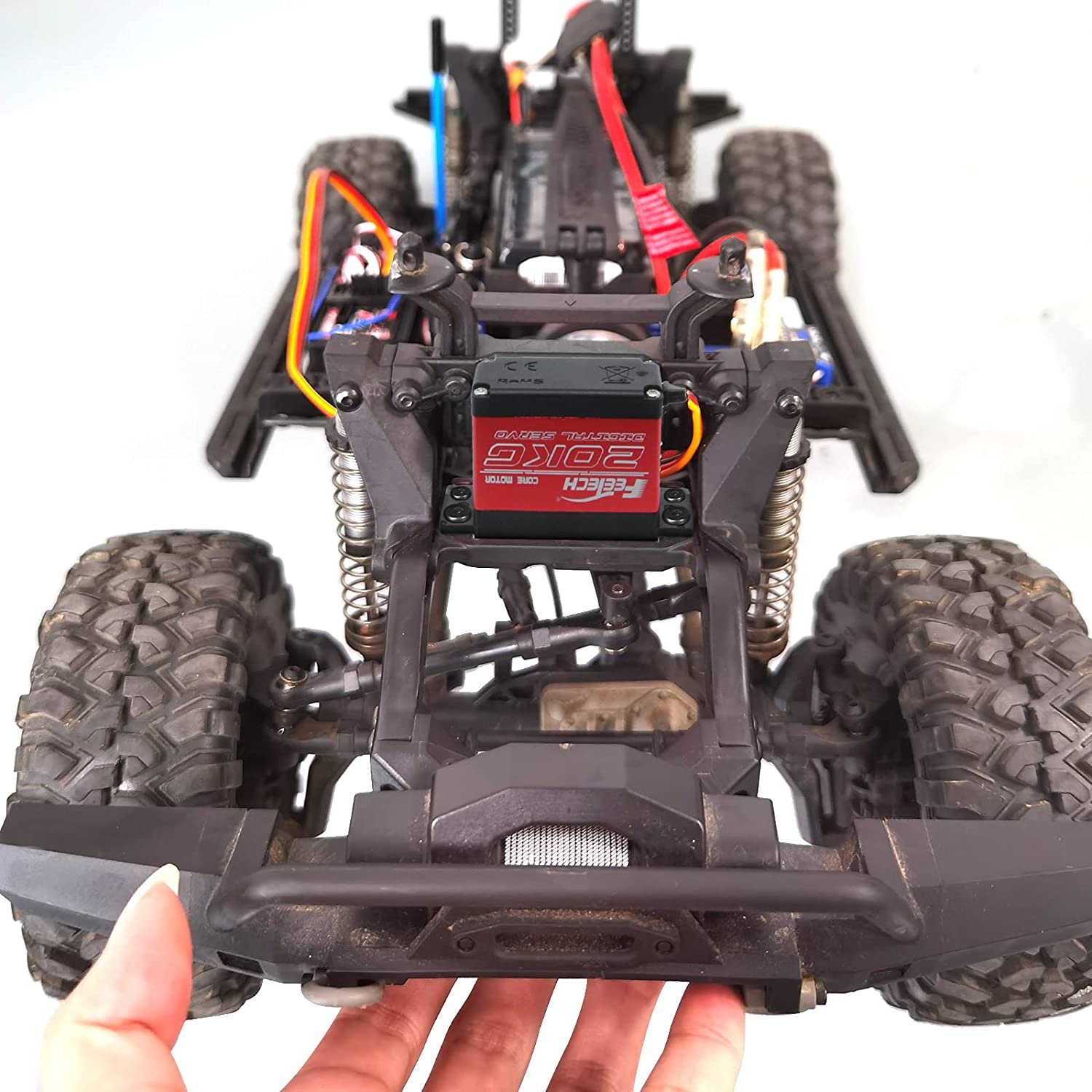 High-Torque 20kg Digital Metal Gear RC Drone Accessories Waterproof 180 Degree Servo Motor for Cars OEM/ODM Welcome!