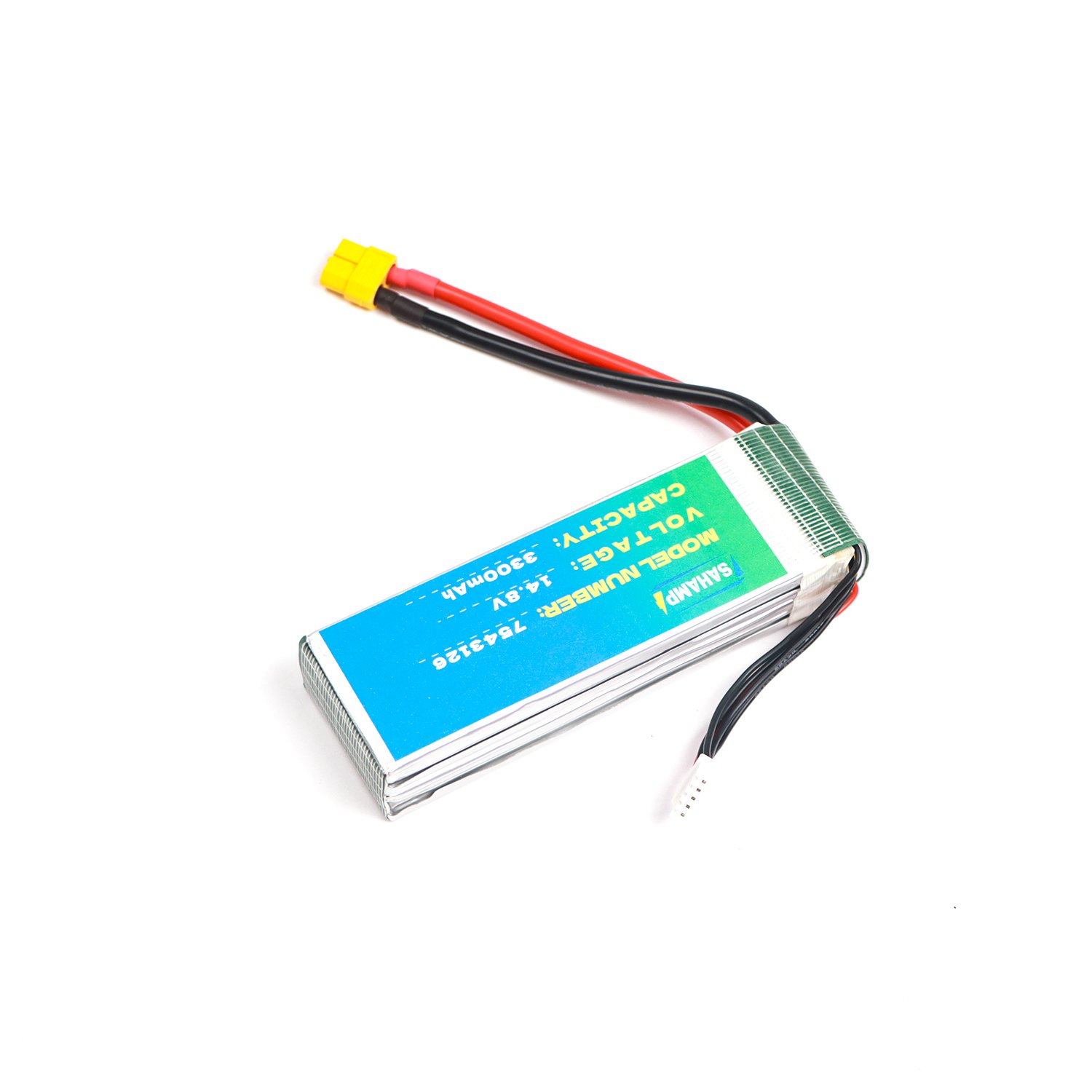 7543126 14.8V 3300mAh High-Power Lithium Polymer Battery for Drones and Electric Vehicles with LCO Anode Material