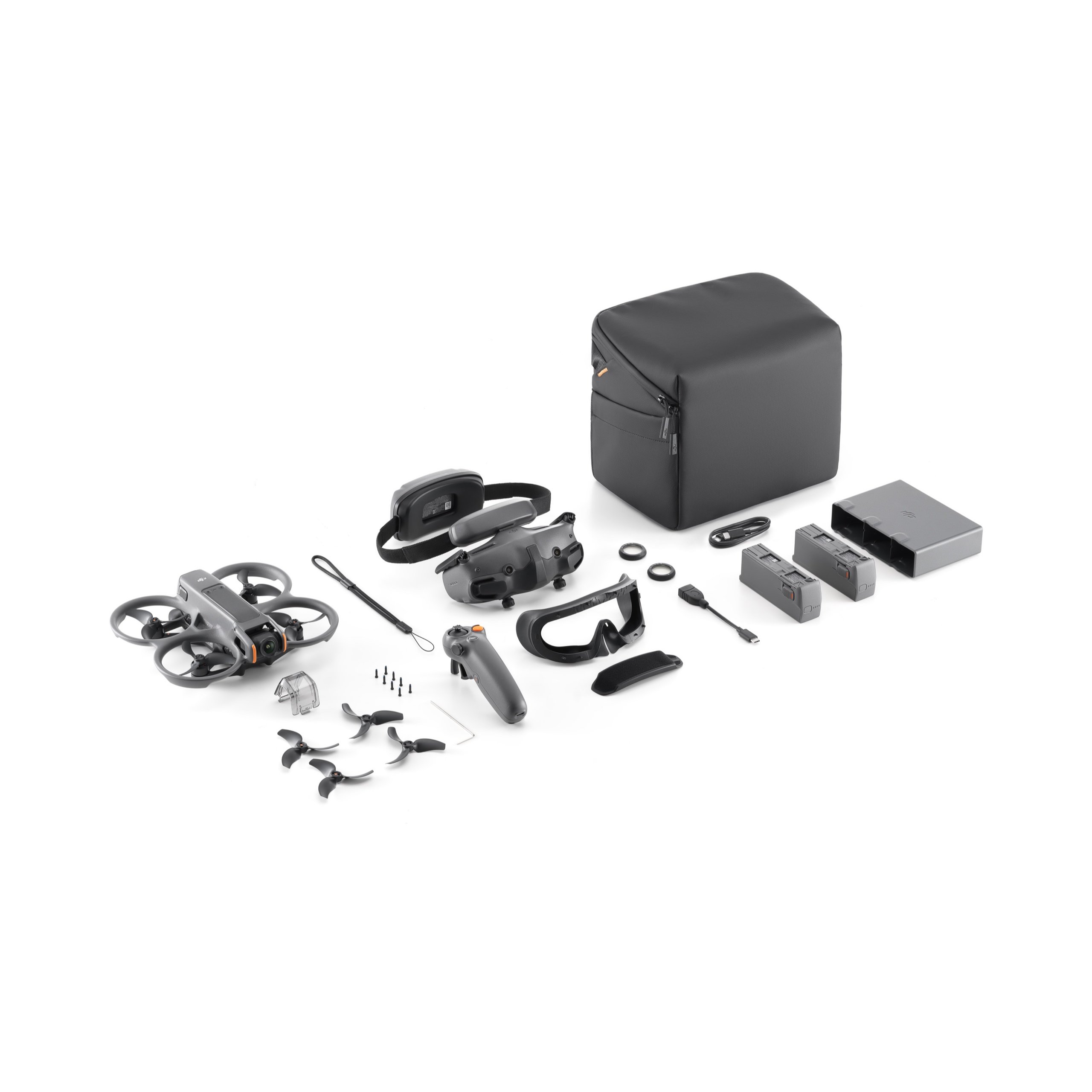 Original Avata 2 drone with tight shots in super-wide 4k 1/1.3-inch image sensor