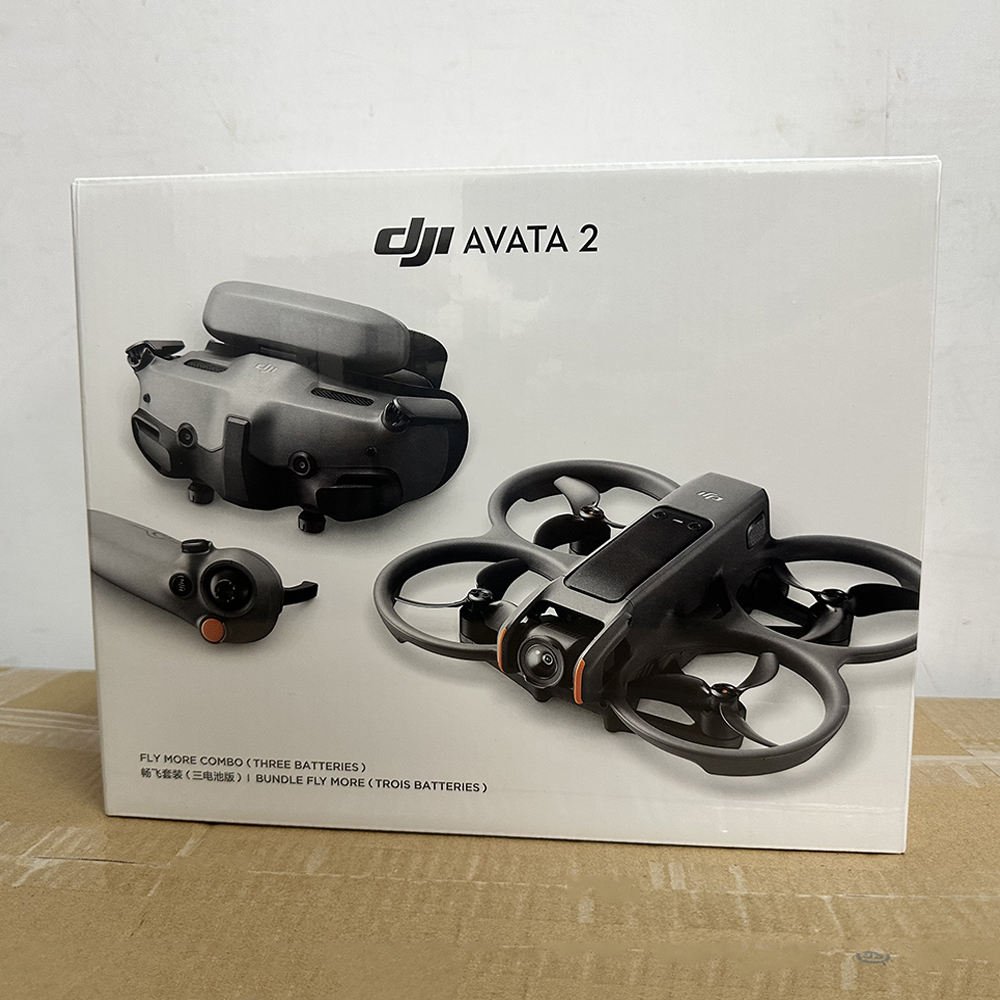 Original Avata 2 drone with tight shots in super-wide 4k 1/1.3-inch image sensor