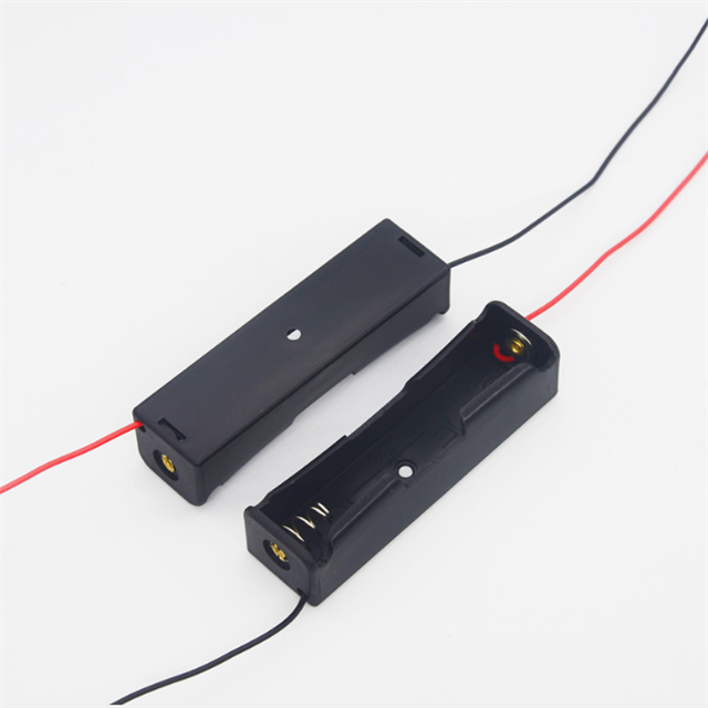 1*18650 Battery case and 18650 Battery holder battery box with wire