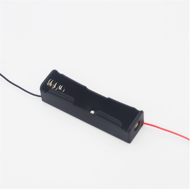 1*18650 Battery case and 18650 Battery holder battery box with wire