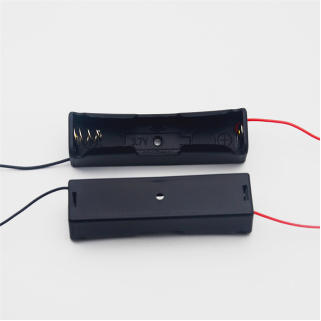 1*18650 Battery case and 18650 Battery holder battery box with wire