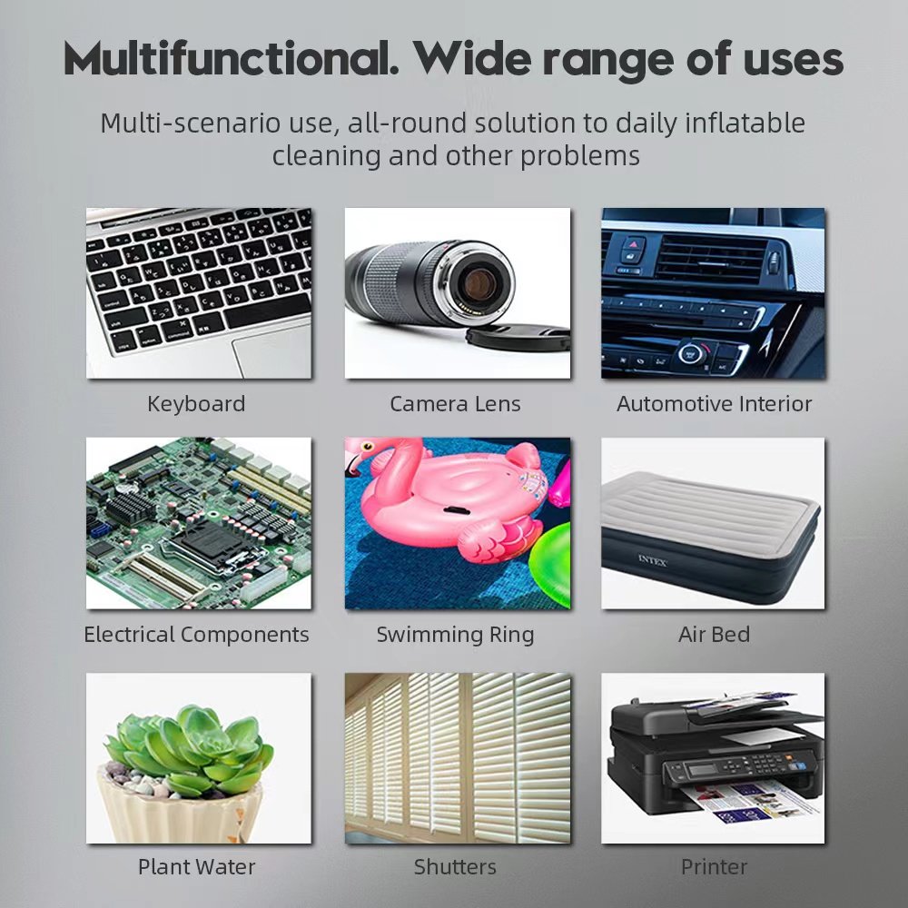 2023 Manufacture Top Sales Metal Compressed Air Dusters For Computer Cleaning With CE