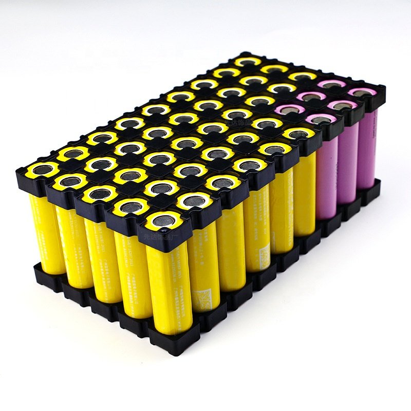 ABS Plastic 1x1 1x2 1x3 1x18650 26650 32700 33140 32140 Battery Accessories Spacers Separators 21700 Holder for Battery Pack