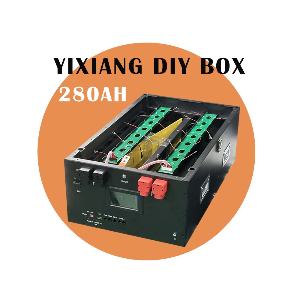 YIXIANG Hot Sale 15kwh Diy Lifepo4 Battery Box 48v 280Ah Energy Storage Battery Case Lithium ion 280Ah LiFePO4 Battery Box