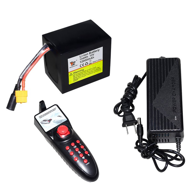 Factory Motor Li-ion Battery Remote Controller Charger H817 Accessories Marine Electric Boats Fishing Boats Used RC Boat Parts