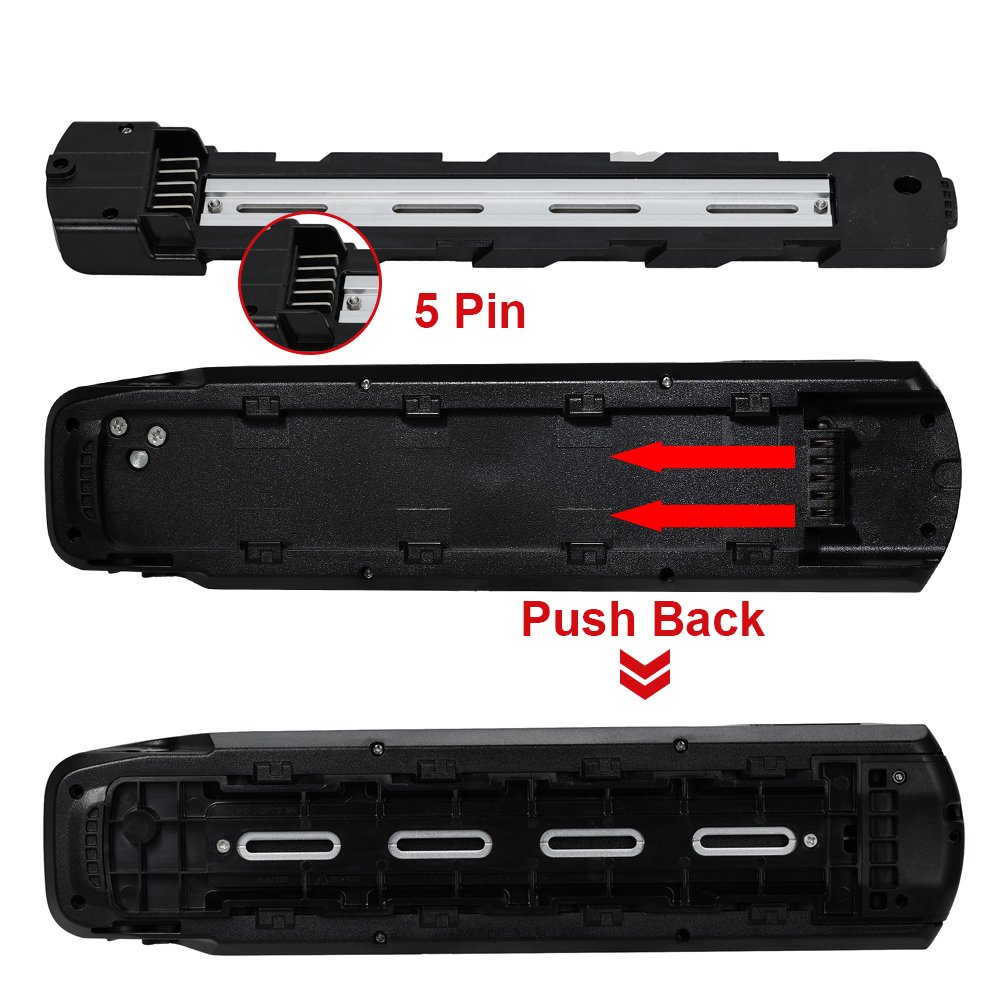 ChamRider Polly 7 48V Ebike Battery box 52V Battery Case 36V Battery Housing Downtube 10S7P 13S6P 14S5P 70 21700 cells